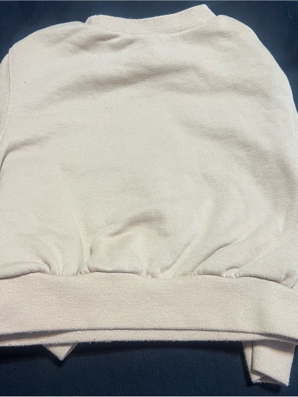 Nike Beige Graphic boys Sweatshirt 2t with White Logo - Picture 3 of 5
